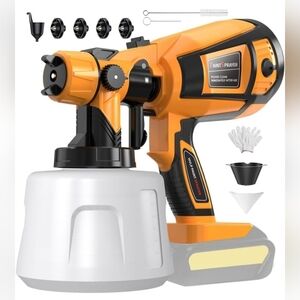 Cordless Paint Sprayer 30000RPM High Speed Electric Spray Paint Gun